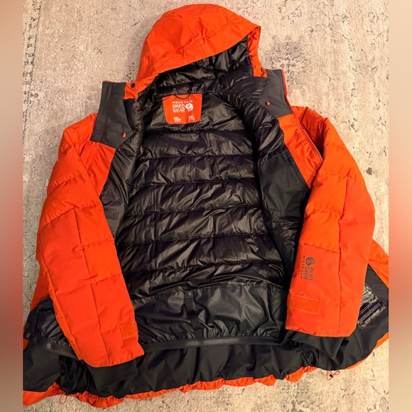 Mountain Hardwear Other - MOUNTAIN HARDWEAR DIRECT NORTH GORE WINDSTOPPER DOWN JACKET MEN'S USED